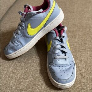 Nike Kids' Blue and Yellow Sneakers